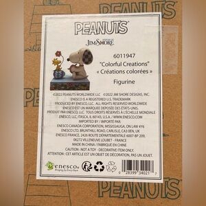 Jim Shore Snoopy & Woodstock Easter Eggs Figurine #6011947. NIB